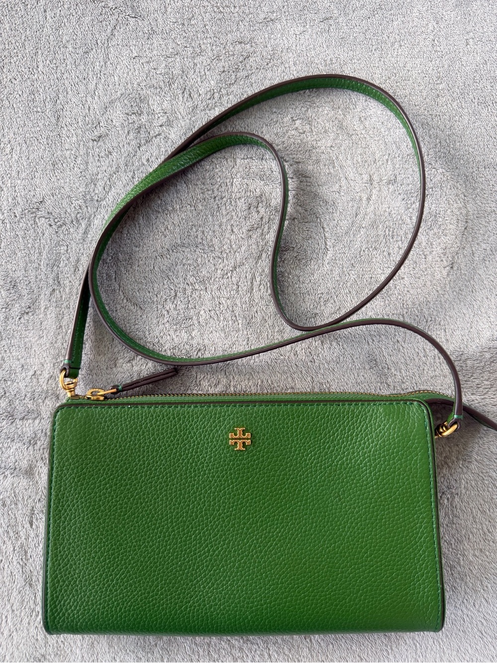 Tory Burch — Perry Bombé Mini Bag (Crossbody) Green